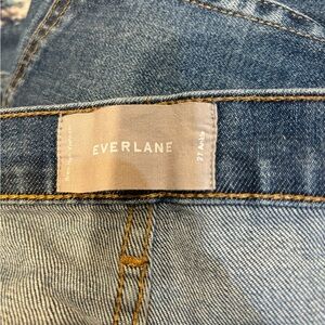 Everlane high rise straight ankle Jean